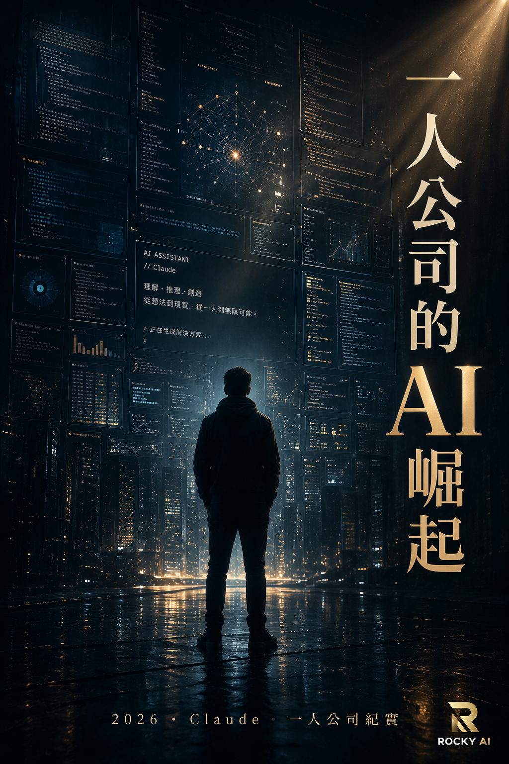 AI 落地師：一人公司怎麼把 AI 翻譯成各行各業每天用得到的工具 — FB 圖卡